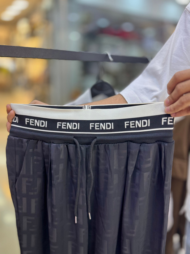 شلوار زنانه وارداتی کیفیت مستر برند فندی FENDI